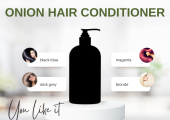 Onion hair conditioner